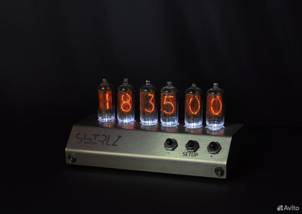 ламповые часы