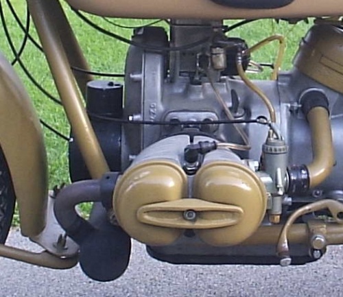 Двигатель мотоцикла BMW R-75 Sahara