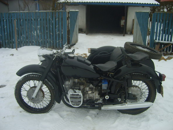 Мотоцикл К-750 с коляской
