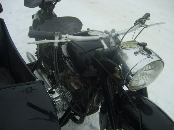 Мотоцикл К-750 с коляской